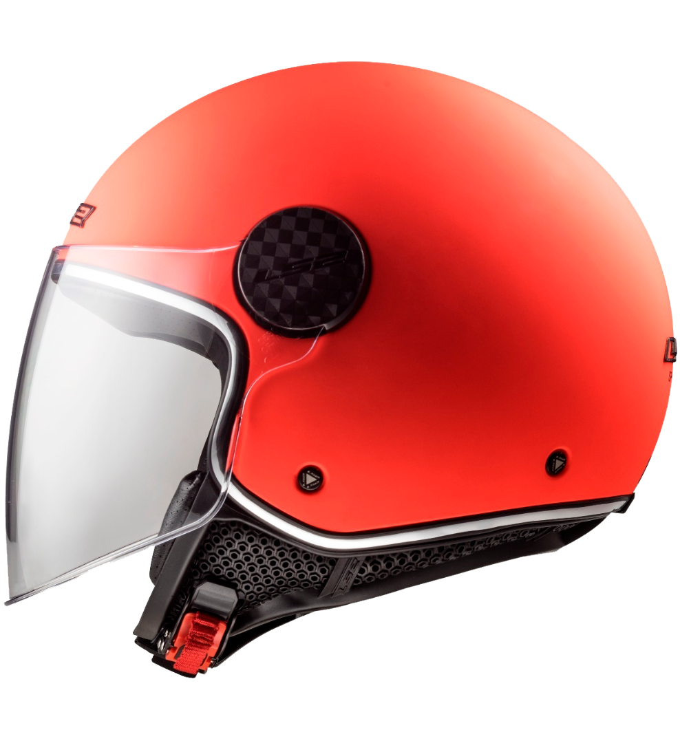 CASCO LS2 OF558 LUX NARANJA MATE