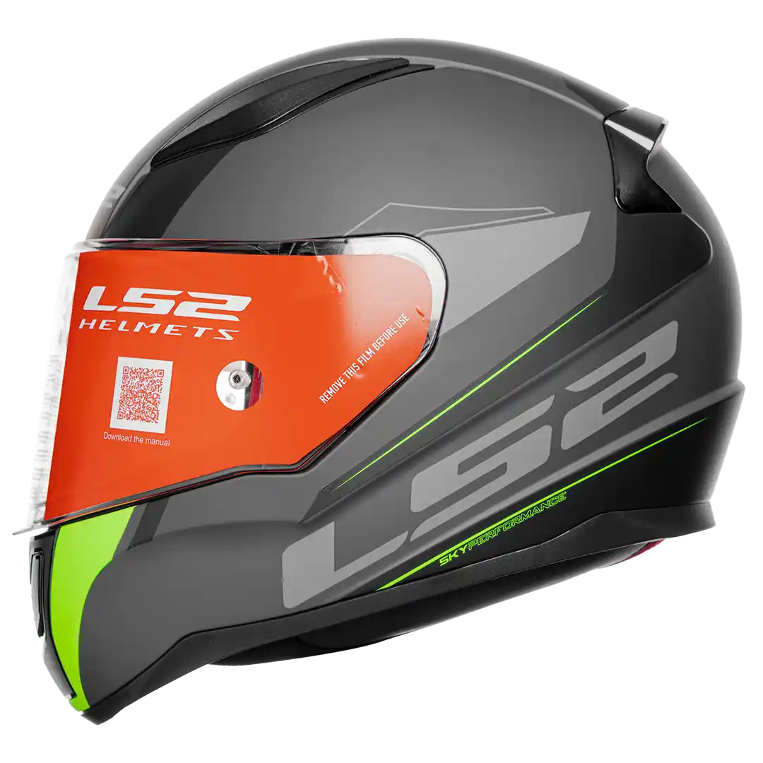 CASCO LS2 FF353 DRIVEWAY NEGRO MATE/GRIS