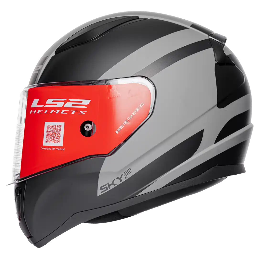 CASCO LS2 FF353 SETHDES GRIS MATE/NEGRO