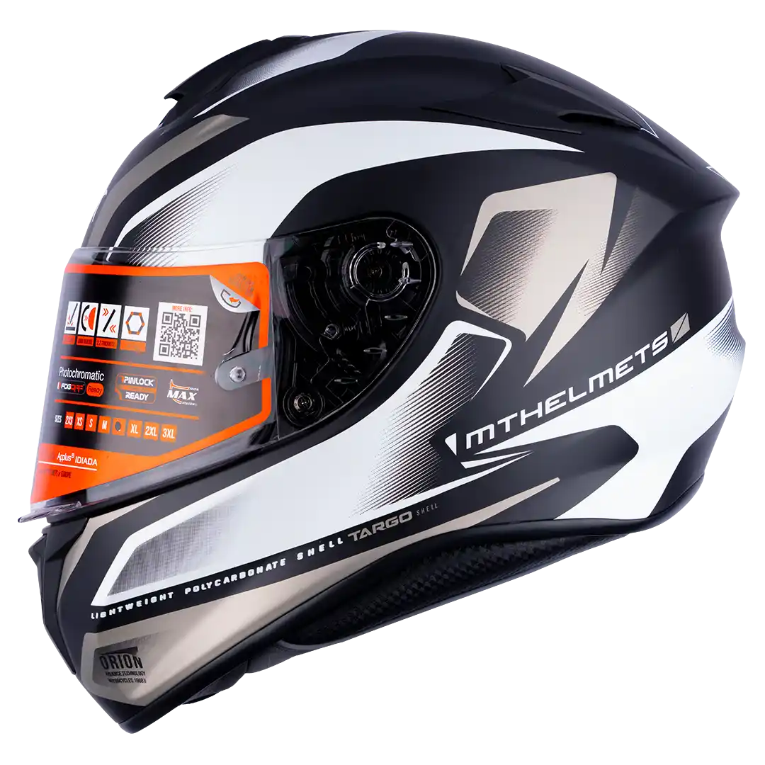 CASCO MT TARGO ORION GRIS MATE