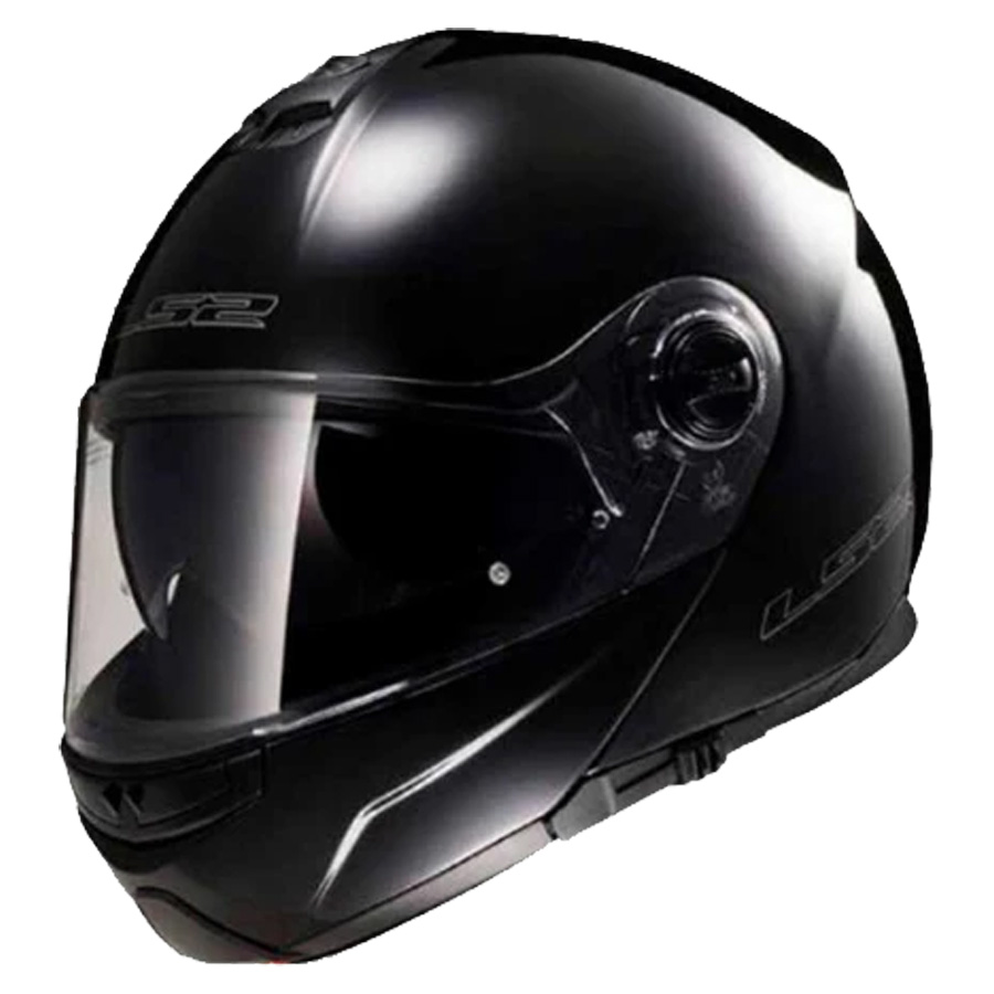 CASCO LS2 FF325 SOLID STROBE NEGRO