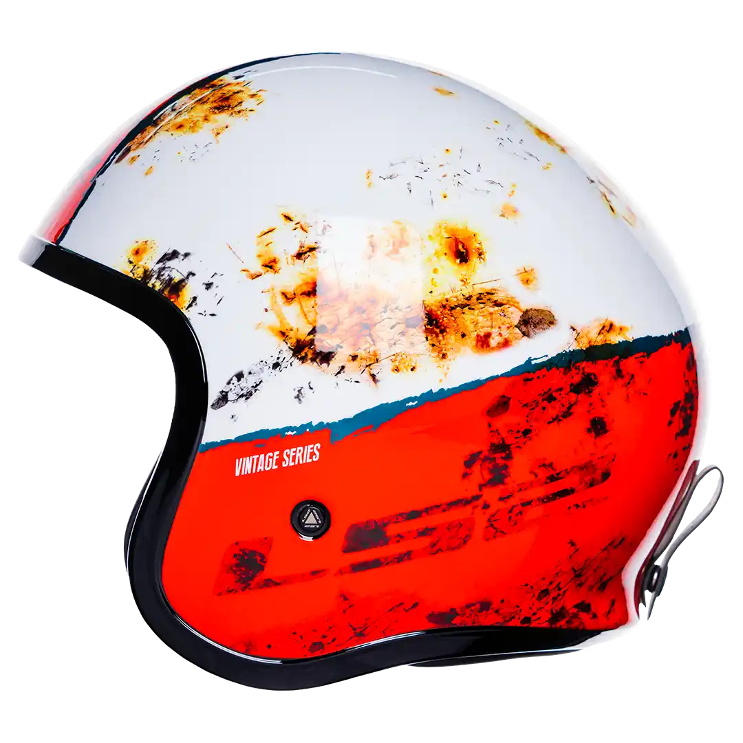 CASCO LS2 OF599 SPITFIRE INKY BLANCO/ROJO