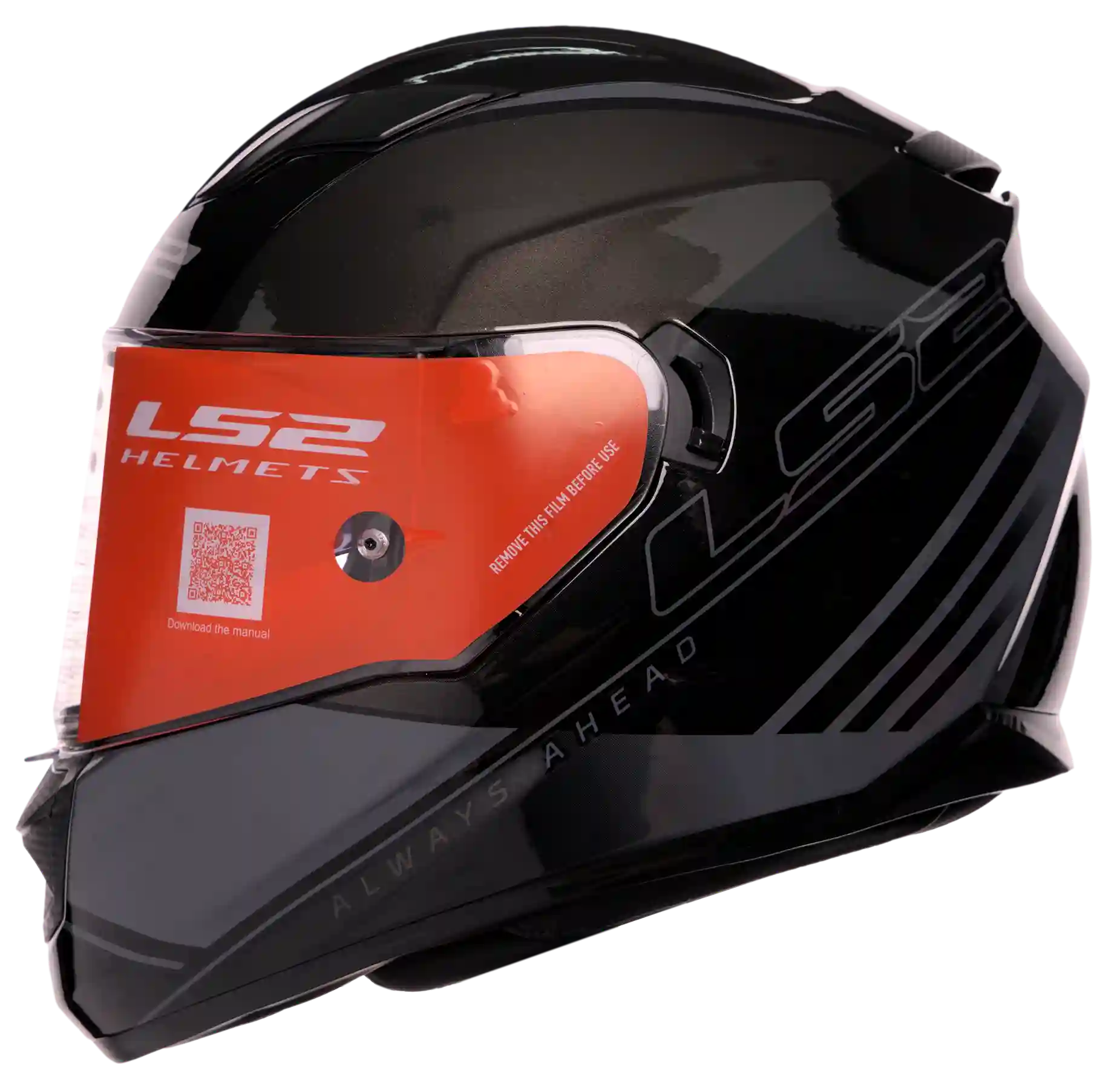 CASCO LS2 FF320 PATH NEGRO/GRIS