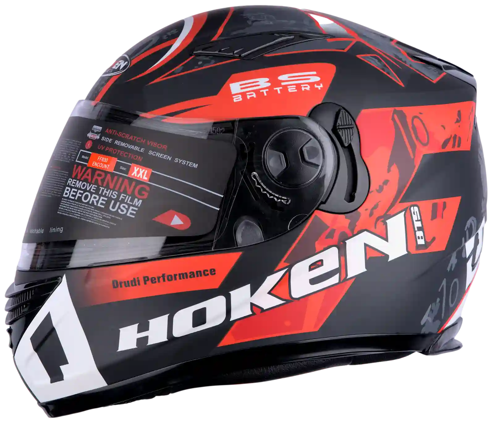 CASCO HOKEN 830 ENCOUNT ROJO MATE