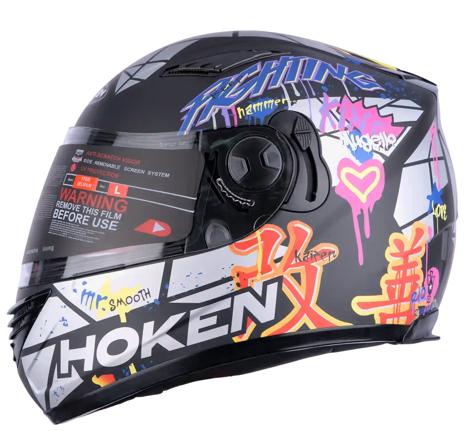 CASCO HOKEN 830 DELIRIUM PURPURA MATE