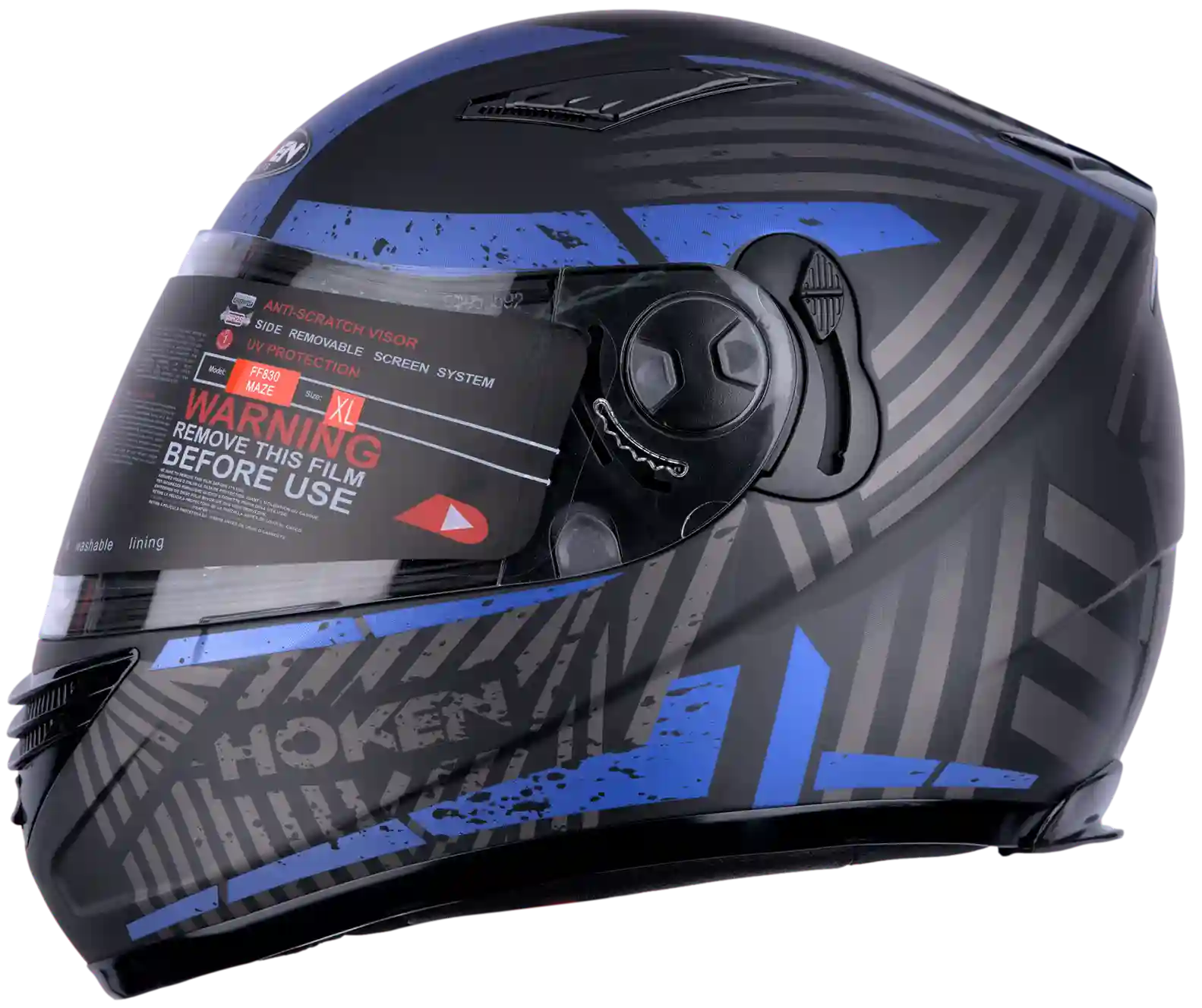 CASCO HOKEN 830 MAZE AZUL MATE