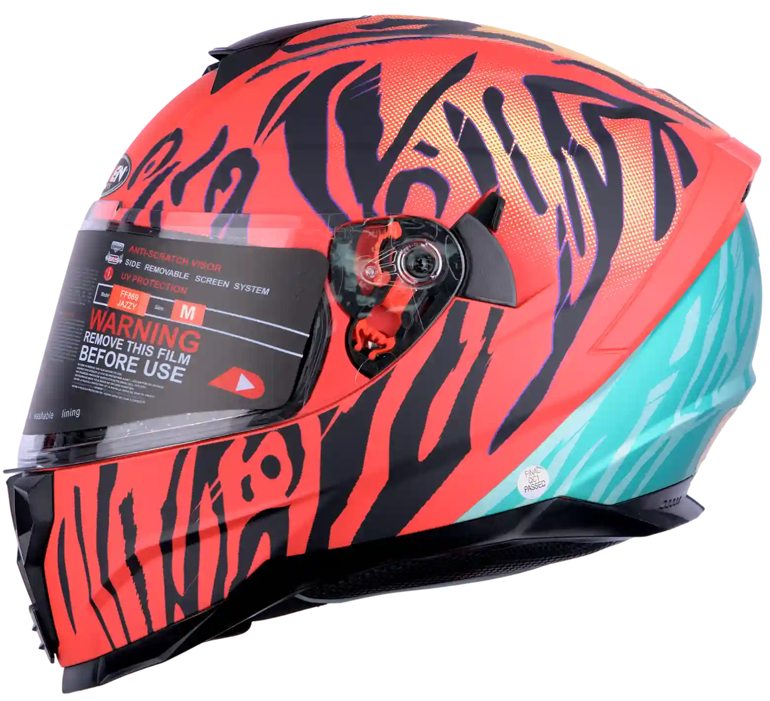 CASCO HOKEN 869 JAZZY VERDE