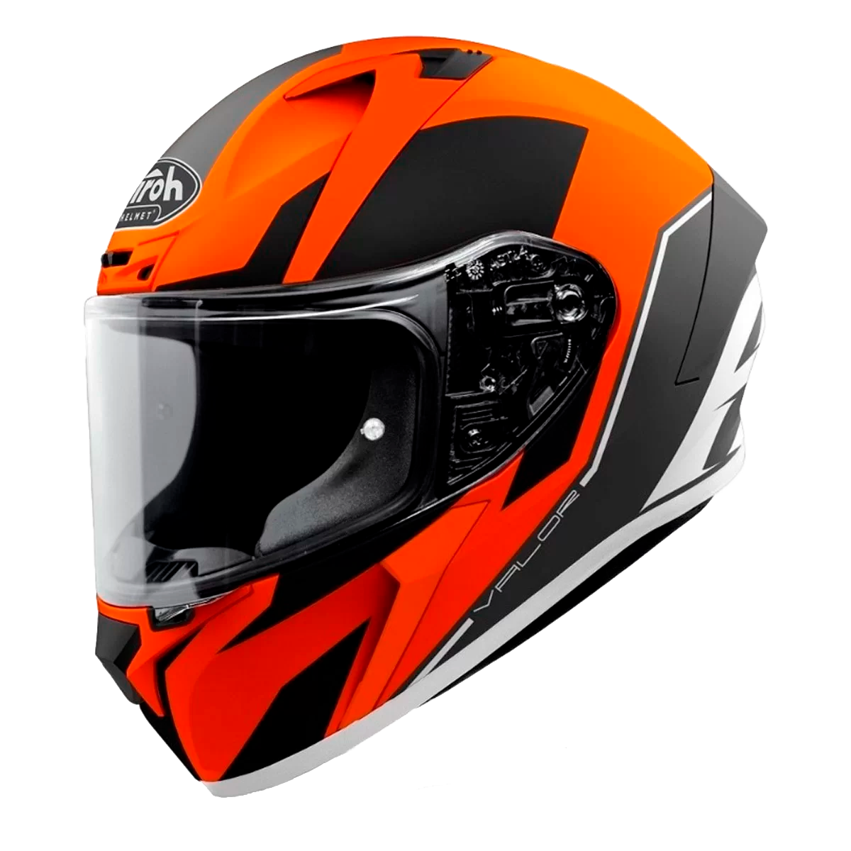 CASCO AIROH VALOR WINGS ANARANJADO