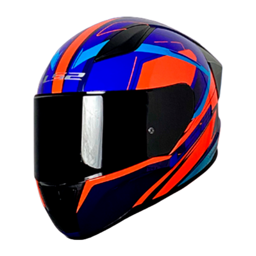 CASCO LS2 NS353 DRAX AZUL/NARANJA