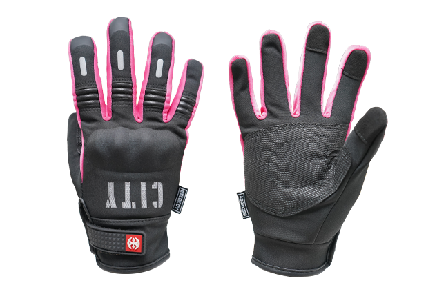GUANTES TACTIL CITY FUCSIA 
