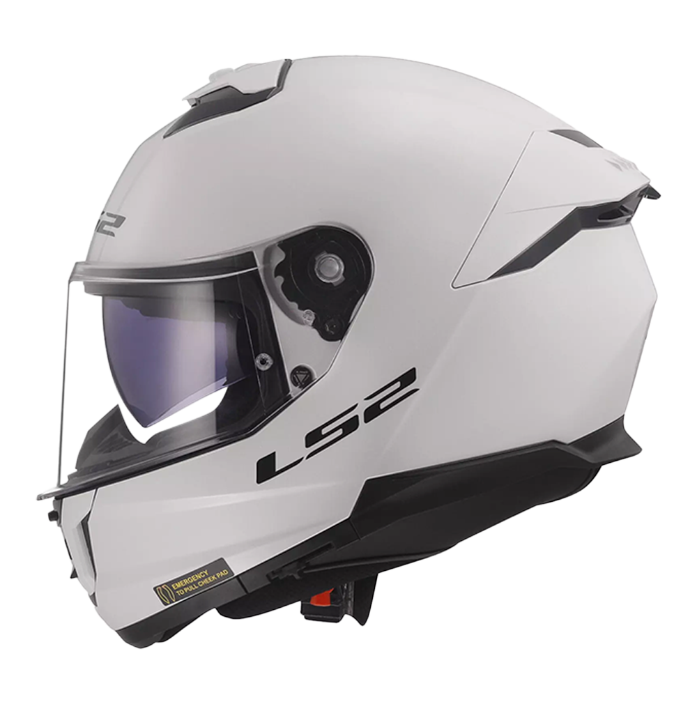 CASCO LS2 FF808 STREAM-II SOLID BLANCO 