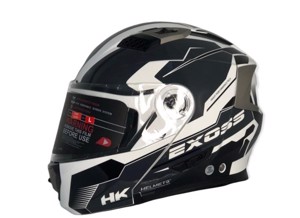 CASCO HOKEN 860 MODULAR EXOSS NEGRO MATE