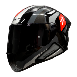 CASCO LS2 NS353 RAPID HYPERS NEGRO/GRIS