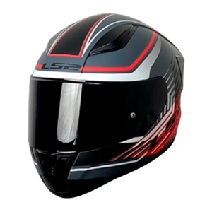 CASCO LS2 NS353 RAPID KRUISE GRIS MATE/ ROJO