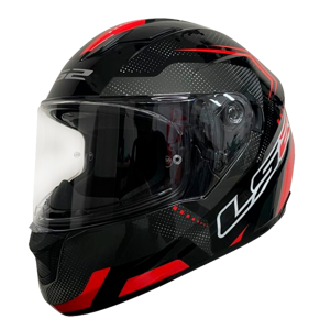 CASCO LS2 FF320 DOOM ROJO/GRIS