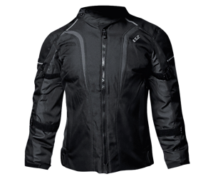 CASACA LS2 MUJER SEPANG NEGRO/GRIS OSCURO 