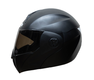 CASCO ART. KRATOZ K30 NEGRO MATE V- HUMO DOT 