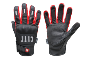GUANTES TACTIL CITY ROJO
