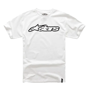 POLO ALPINESTARS BLAZE CLASSIC BLANCO/NEGRO