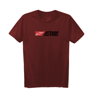 POLO ALPINESTARS MANGA CORTA INDULGENT GRANATE