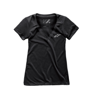 POLO ALPINESTARS MUJER AGELESS VNECK NEGRO