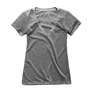 POLO AGELESS VNECK MUJER GRIS
