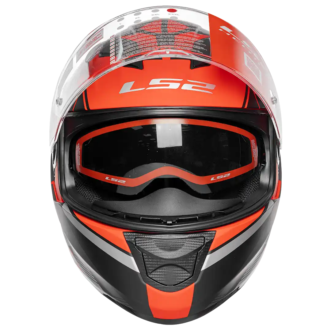 Casco Moto Mujer Integral Ls2 353 Rapid Xtreet Negro Rojo Pr