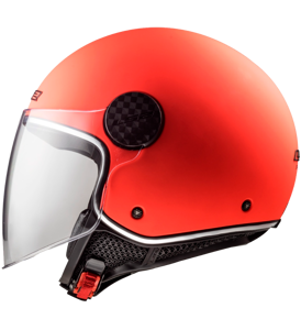 CASCO LS2 OF558 LUX NARANJA MATE