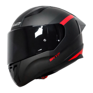 CASCO LS2 NS353 RAPID SETHDES NEGRO MATE / ROJO